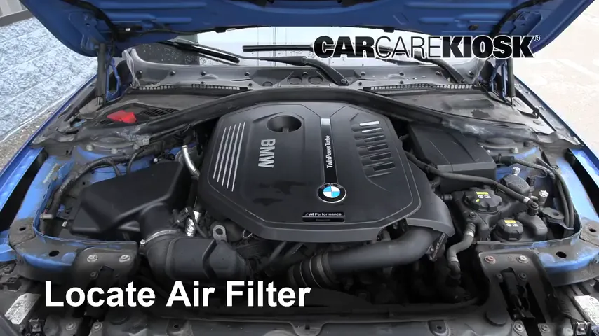 How to Change Engine Air Filter: 2017 BMW 340i xDrive 3.0L 6 Cyl. Turbo